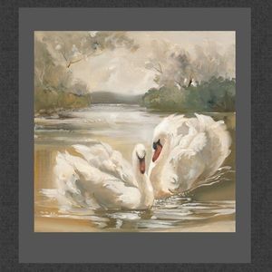 “Forever by your Side” 🦢 Jeanne Bonine Painting